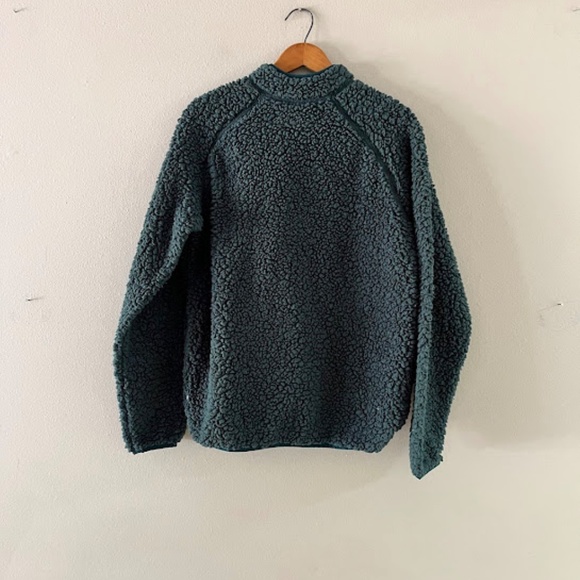 Zella Green Sherpa Lined Fleece, Sz Med, EUC - Picture 2 of 5